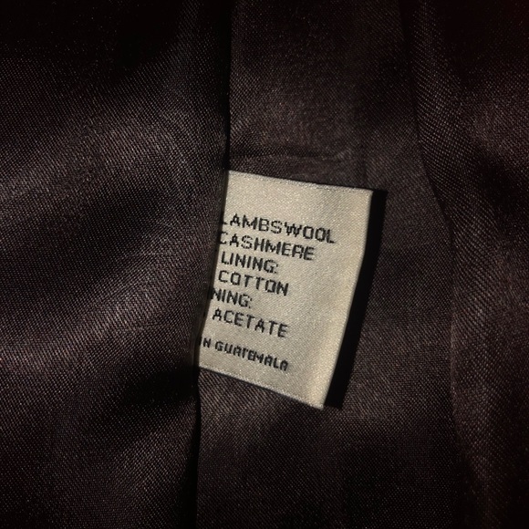 LOUIS VUITTON Long Wool & Cashmere Coat size 6 - Picture 8 of 9